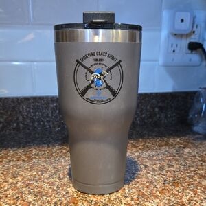 RTIC Sporting Clays Shoot Insulated Travel Tumbler - Matte Gray